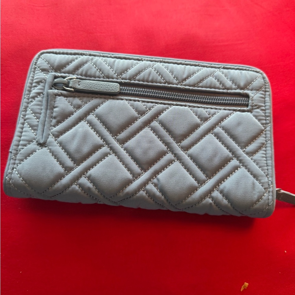 Vera Bradley Quilted Women's Wallet with Turn-Lock Closure - Picture 4 of 5